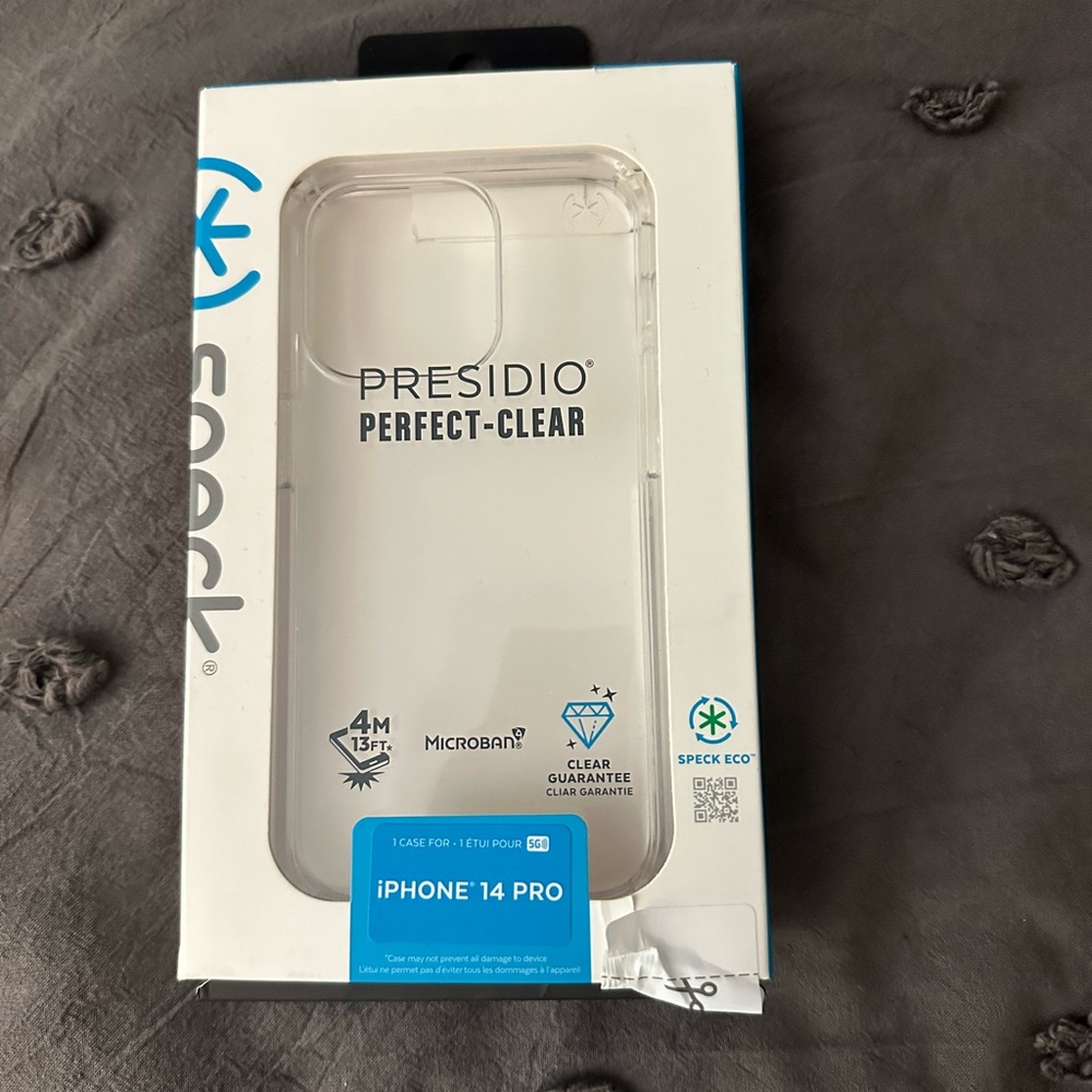 Clear speck case